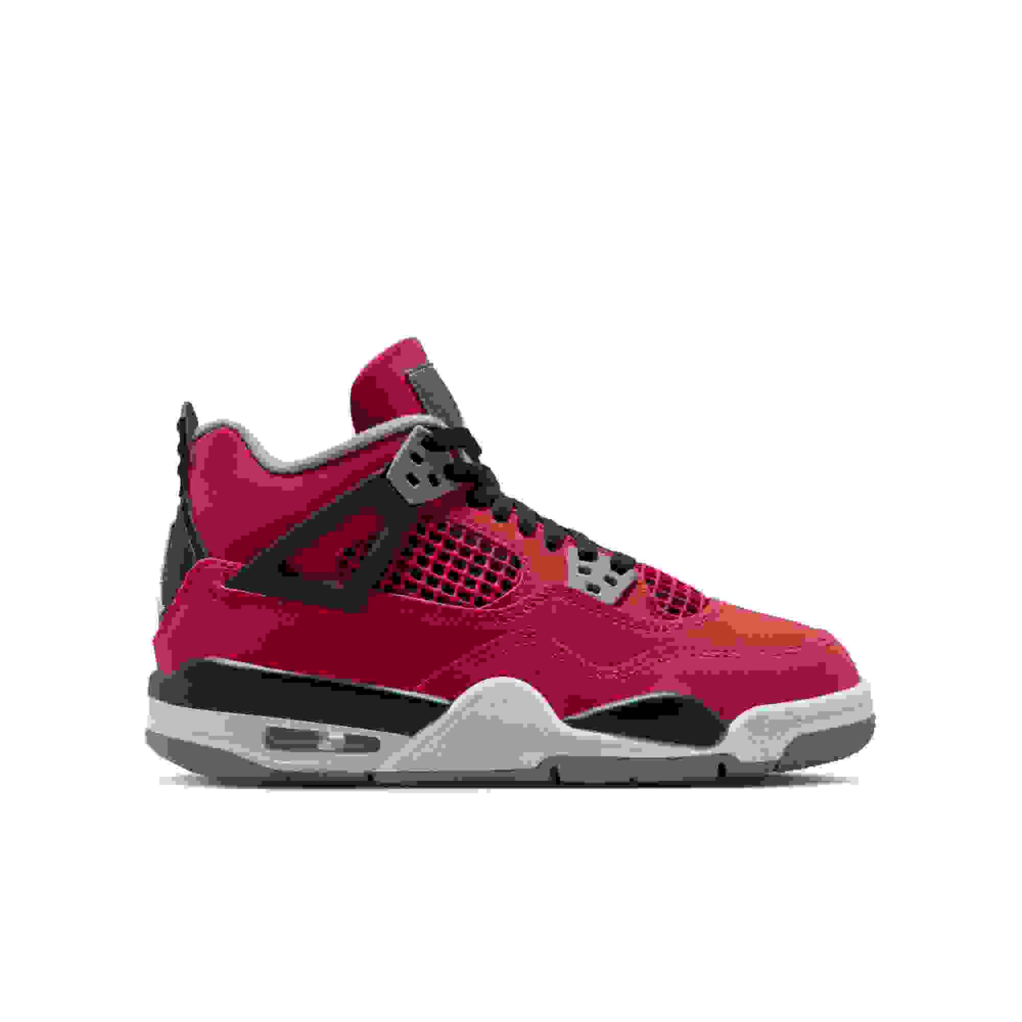 Jordan 4 Retro Grade School Kids' "Toro Bravo" Shoe